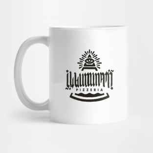 Illuminati's Pizzeria [black badge] Mug